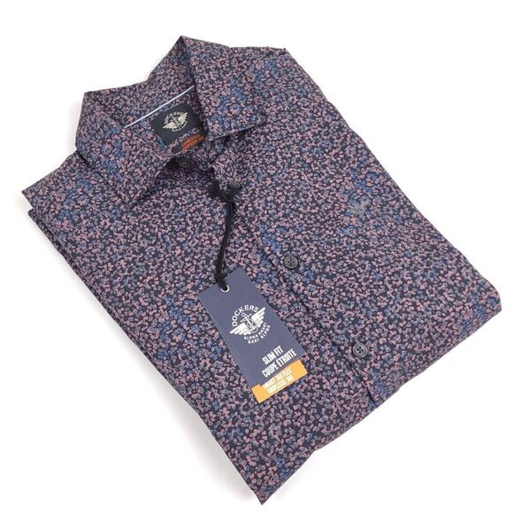 NWT Dockers Smart 360 Flex Slim Fit Long Sleeve Button Down Shirt Mens Small - Picture 8 of 12